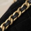 God Factory Chanel Bags Code 10447 25K Hobo Black Small Size 30x26x14cm