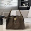 God Factory Chanel Bags Code 10446 25K Hobo Brown Small Size 30x26x14cm