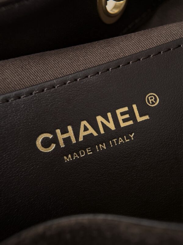 God Factory Chanel Bags Code 10446 25K Hobo Brown Small Size 30x26x14cm