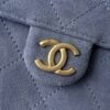 God Factory Chanel Bags Code 10445 25K Hobo Blue Small Size 30x26x14cm