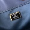 God Factory Chanel Bags Code 10445 25K Hobo Blue Small Size 30x26x14cm