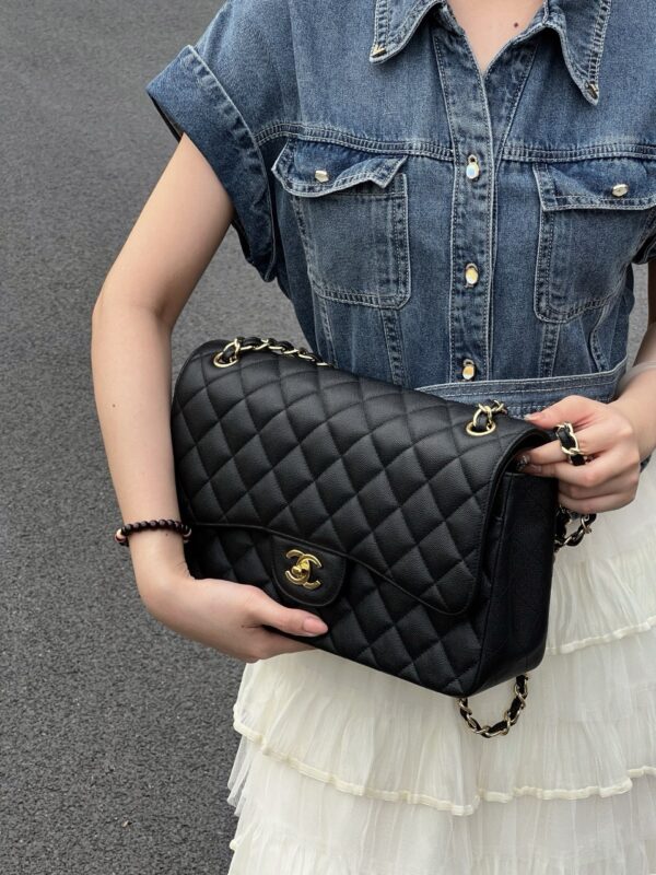 God Factory Chanel CF Bags Code 10482 CF30CM Fine Lines Size 19.5x30x10cm