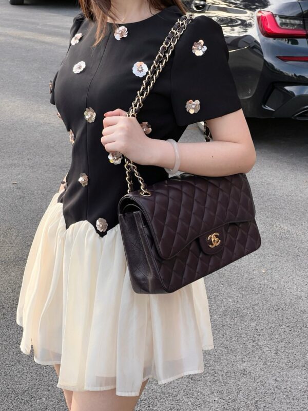 God Factory Chanel CF Bags Code 10483 CF30CM Fine Lines Size 19.5x30x10cm