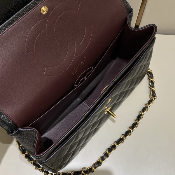 God Factory Chanel CF Bags Code 10488 CF30CM Caviar Size 19.5x30x10cm