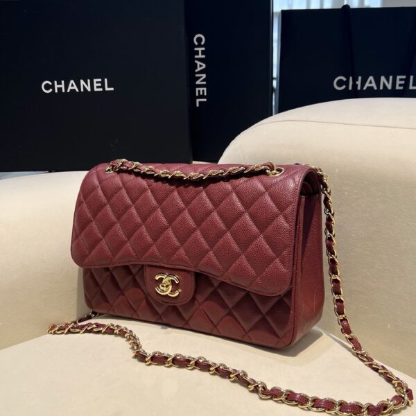God Factory Chanel CF Bags Code 10489 CF30CM Caviar Size 19.5x30x10cm