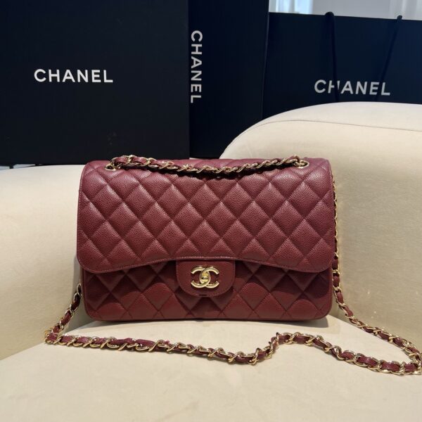 God Factory Chanel CF Bags Code 10489 CF30CM Caviar Size 19.5x30x10cm