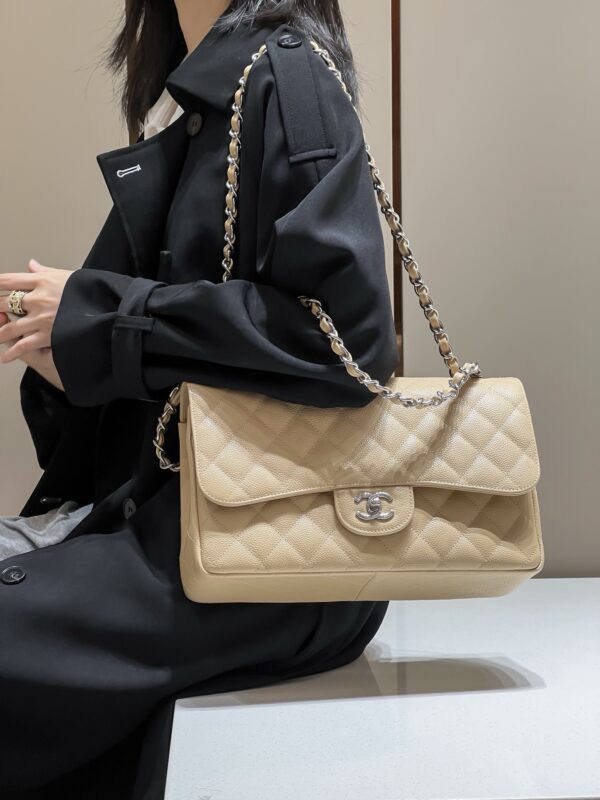 God Factory Chanel CF Bags Code 10491 CF30CM Caviar Size 19.5x30x10cm