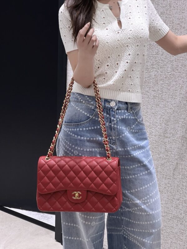 God Factory Chanel CF Bags Code 10492 CF30CM Caviar Size 19.5x30x10cm