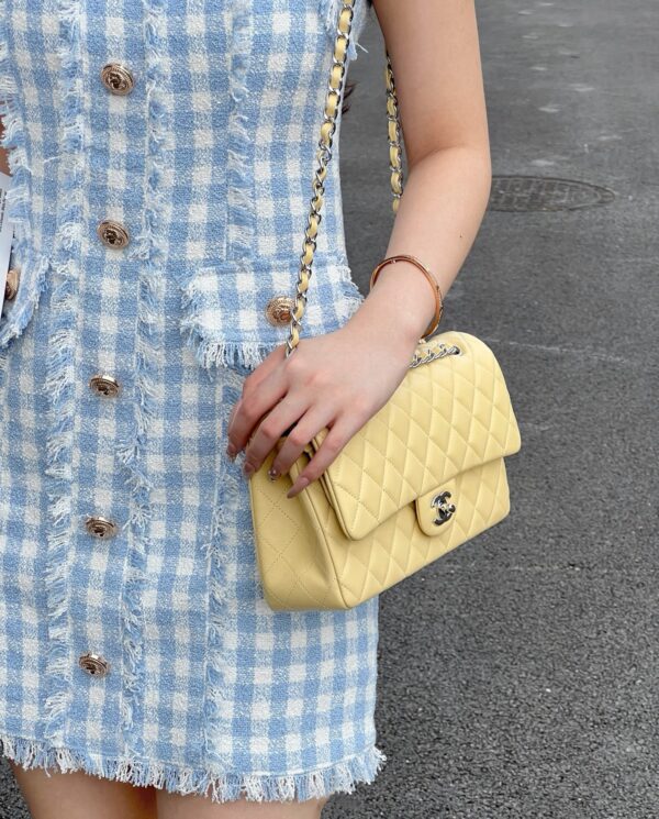 God Factory Chanel CF Bags Code 10494 CF25CM Lambskin Size 25x15.5x6cm