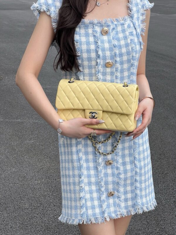 God Factory Chanel CF Bags Code 10494 CF25CM Lambskin Size 25x15.5x6cm