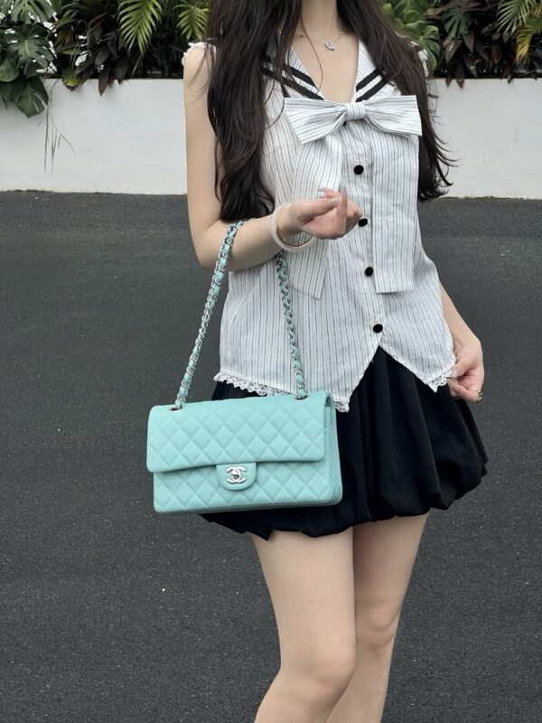 God Factory Chanel CF Bags Code 10495 CF25CM Lambskin Size 15.5x25.5x6.5cm