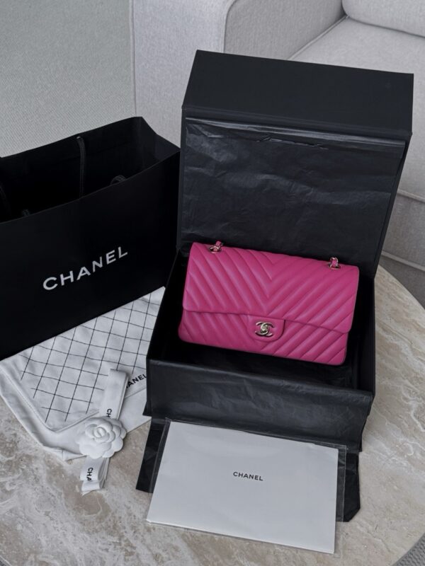 God Factory Chanel CF Bags Code 10496 CF25CM Lambskin Size 15.5x25.5x6.5cm