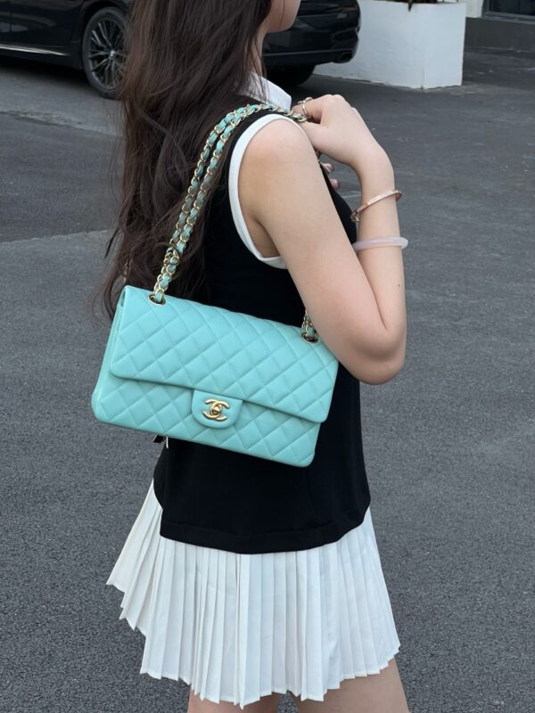 God Factory Chanel CF Bags Code 10497 CF25CM Lambskin Size 15.5x25.5x6.5cm