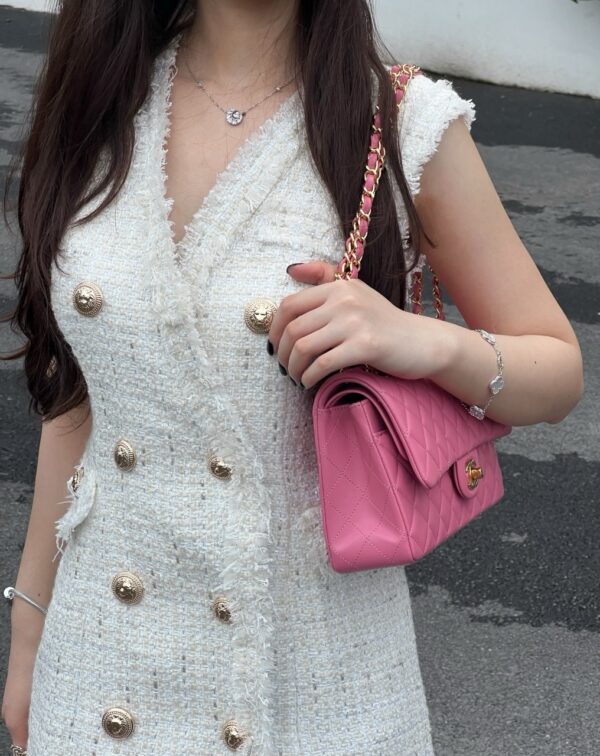 God Factory Chanel CF Bags Code 10500 CF25CM Lambskin Size 15.5x25.5x6.5cm