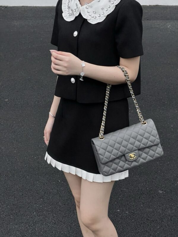 God Factory Chanel CF Bags Code 10502 CF25CM Lambskin Size 15.5x25.5x6.5cm