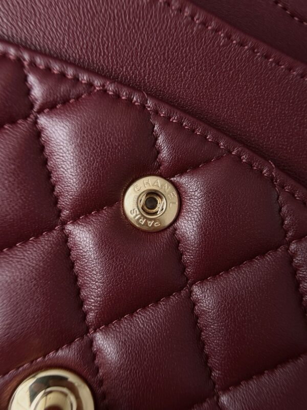 God Factory Chanel CF Bags Code 10504 CF25CM Lambskin Size 15.5x25x6cm