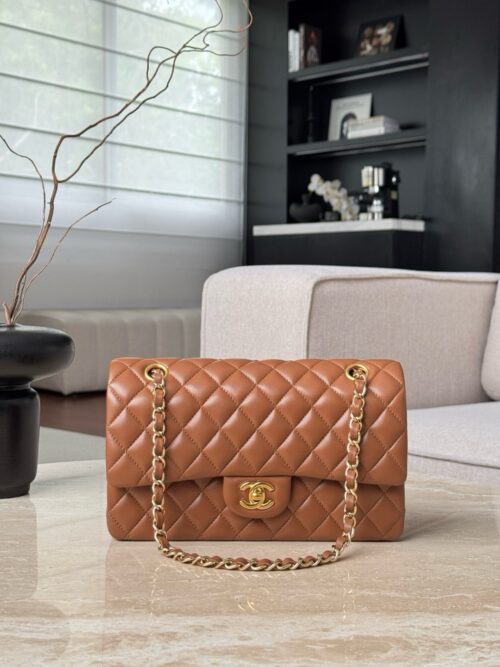 God Factory Chanel CF Bags Code 10507 CF25CM Lambskin Size 15.5x25x6cm