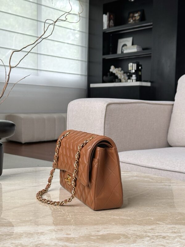 God Factory Chanel CF Bags Code 10507 CF25CM Lambskin Size 15.5x25x6cm