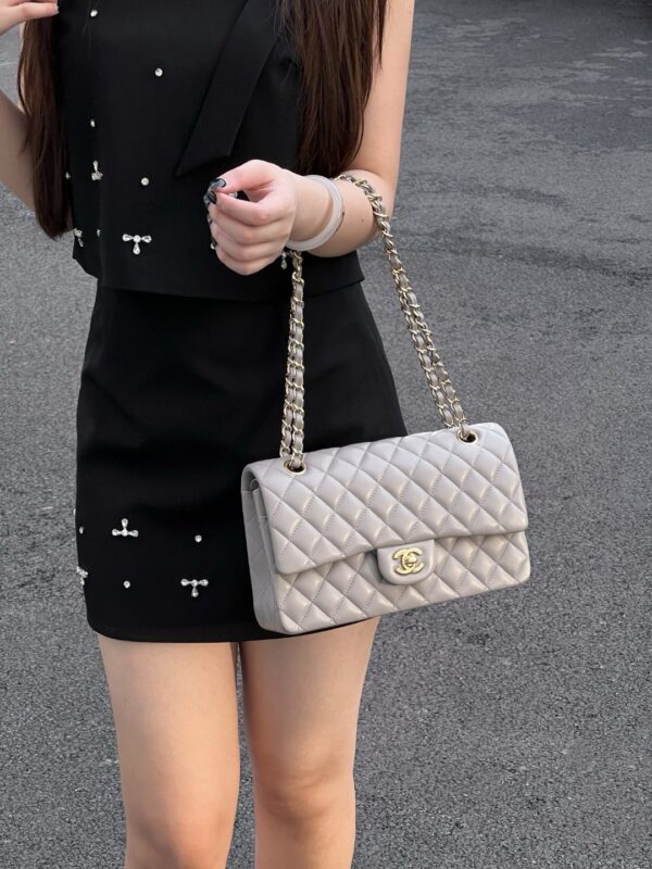 God Factory Chanel CF Bags Code 10510 CF25CM Lambskin Size 15.5x25x6cm