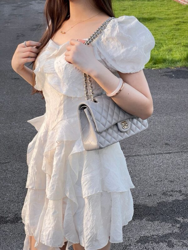 God Factory Chanel CF Bags Code 10511 CF25CM Lambskin Size 15.5x25x6cm