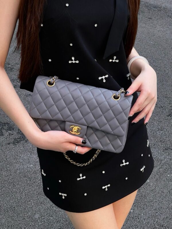 God Factory Chanel CF Bags Code 10513 CF25CM Lambskin Size 15.5x25x6cm