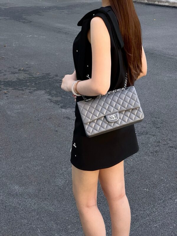 God Factory Chanel CF Bags Code 10515 CF25CM Lambskin Size 15.5x25x6cm