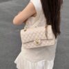 God Factory Chanel CF Bags Code 10516 CF25CM Lambskin Size 15.5x25x6cm