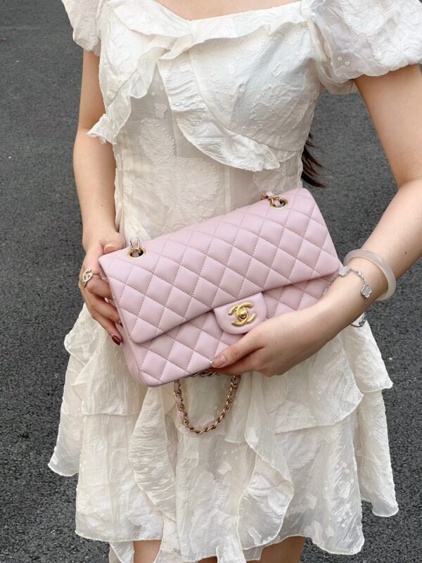 God Factory Chanel CF Bags Code 10523 CF25CM Lambskin Size 15.5x25.5x6.5cm