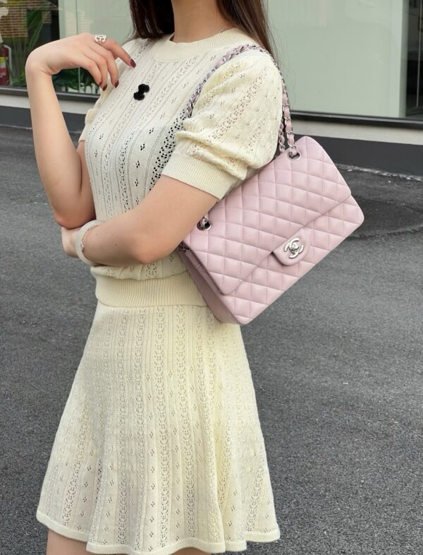 God Factory Chanel CF Bags Code 10525 CF25CM Lambskin Size 15.5x25.5x6.5cm