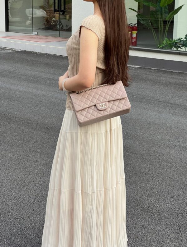 God Factory Chanel CF Bags Code 10526 CF25CM Lambskin Size 15.5x25.5x6.5cm