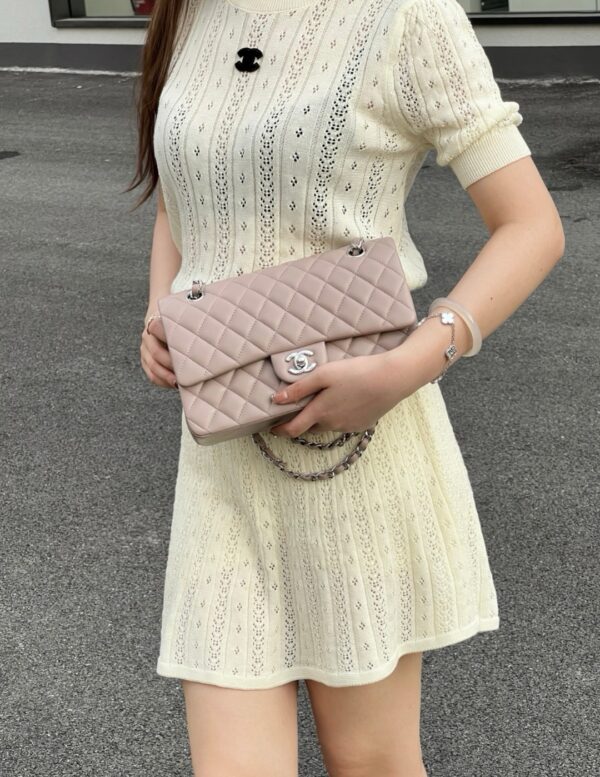 God Factory Chanel CF Bags Code 10527 CF25CM Lambskin Size 15.5x25.5x6.5cm