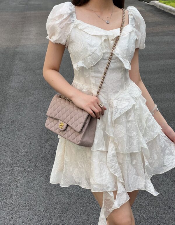 God Factory Chanel CF Bags Code 10528 CF25CM Lambskin Size 15.5x25.5x6.5cm