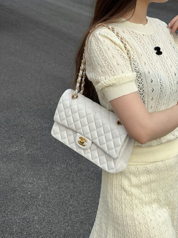 God Factory Chanel CF Bags Code 10529 CF25CM Lambskin Size 15.5x25.5x6.5cm