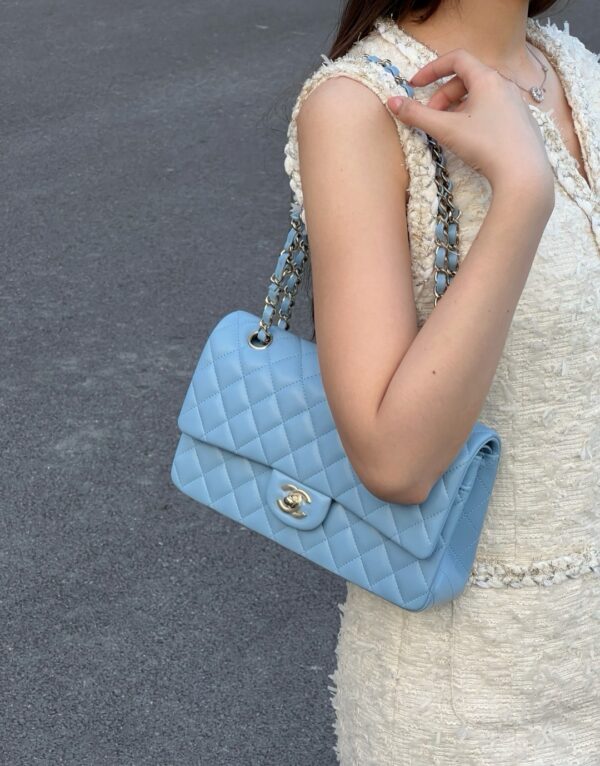 God Factory Chanel CF Bags Code 10532 CF25CM Lambskin Size 15.5x25.5x6.5cm