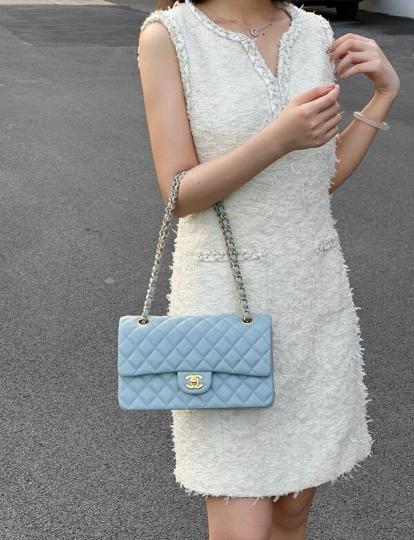 God Factory Chanel CF Bags Code 10535 CF25CM Lambskin Size 15.5x25.5x6.5cm