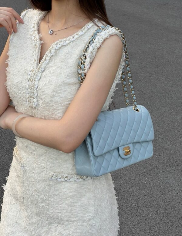 God Factory Chanel CF Bags Code 10535 CF25CM Lambskin Size 15.5x25.5x6.5cm