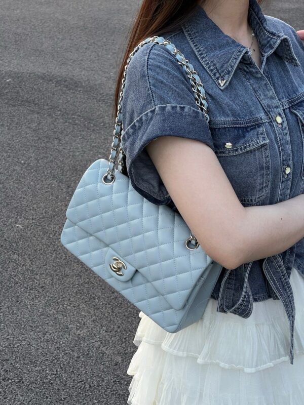 God Factory Chanel CF Bags Code 10536 CF25CM Lambskin Size 15.5x25.5x6.5cm