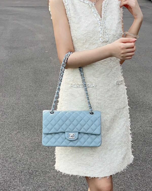 God Factory Chanel CF Bags Code 10537 CF25CM Lambskin Size 15.5x25.5x6.5cm