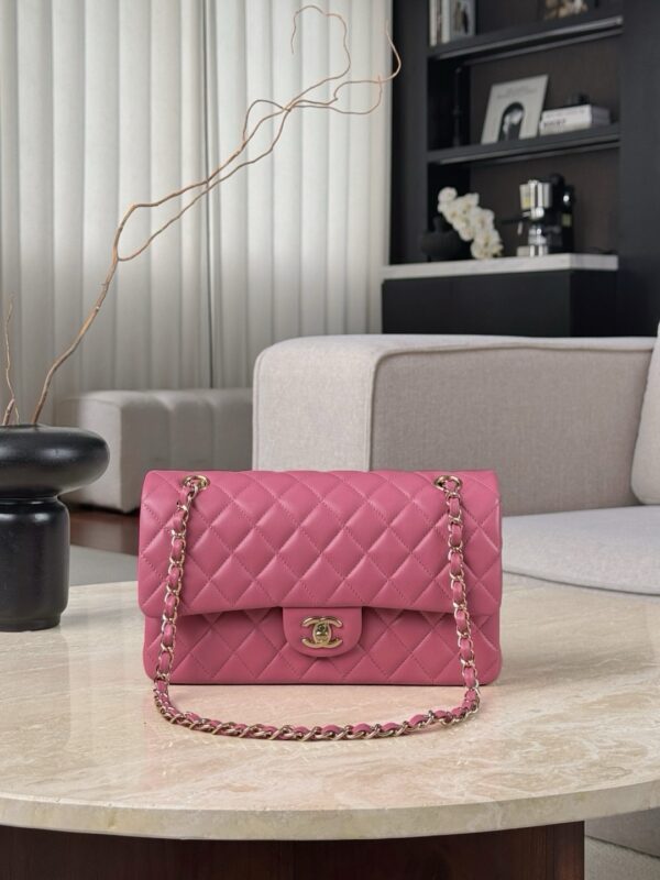 God Factory Chanel CF Bags Code 10544 CF25CM Lambskin Size 15.5x25.5x6.5cm