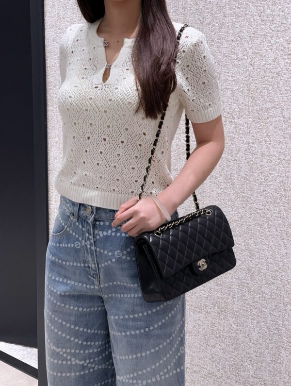 God Factory Chanel CF Bags Code 10545 CF25CM Lambskin Size 15.5x25.5x6.5cm