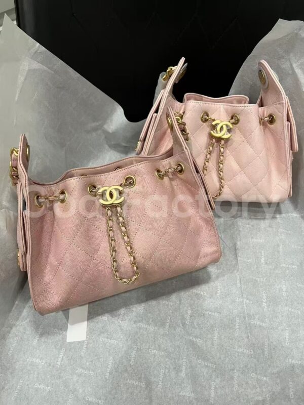 God Factory QC 2026-3-31 Mini 25 bag caviar leather light pink